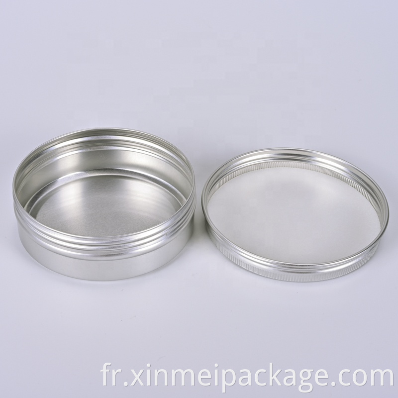 aluminium cosmetic jars